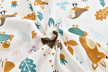 Load image into Gallery viewer, Chilsuessy Baby Sleeping Bag with Feet Summer Baby Sleeping Bag 100% Cotton 0.5 Tog Summer Kid Sleeping Bag with Feet for Infant Toddler Sleeveless, Forest Animals, 70cm/6-18 Months