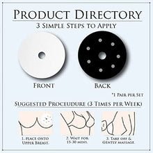 Load image into Gallery viewer, tgbn Electromagnetic Therapy Breast Tape, Breast Enlargement Patch, Avoid Saggy, Enhanced Blood Circulation, Relieve Breast Pain, Breast Enhancement Patches with 7 Massage Magnets (10PCS)