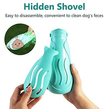Load image into Gallery viewer, Feelfly 4 In 1 Dog Water Bottle, Upgraded Portable Pet Water Bottle Dispenser Leakproof Dog Travel Water Bottle with Food Container & Poop Shovel & Waste Bag for Outdoor Walking Hiking