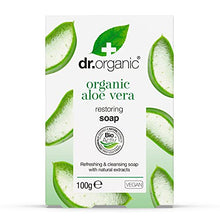 Load image into Gallery viewer, Dr.Organic Aloe Vera Soap 100g
