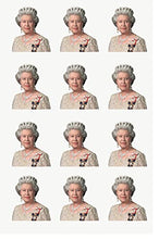 Load image into Gallery viewer, PRE-CUT The Queens Platinum Jubilee 2022 Edible Cupcake Toppers / Cake Decorations (Pack of 36)