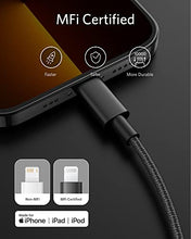 Load image into Gallery viewer, Anker USB C to Lightning Cable, 331 Cable, New Nylon Fast Charging Cord (6ft, MFi Certified) iPhone Charger Cable for iPhone 13 13 Pro 12 Pro Max 12 11 X XS XR, AirPods Pro, Supports Power Delivery