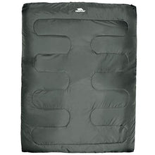 Load image into Gallery viewer, Trespass Unisex's CATNAP 3 Season Doble Sleeping Bag, Water Repellent 180 x 140 cm, Moss