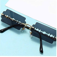 Load image into Gallery viewer, Trendy Rimless Sunglasses Vintage Unique Punk Glasses Shades Uv400 Protection