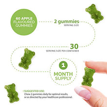 Load image into Gallery viewer, Apple Cider Vinegar Gummies - with The Mother – Vegan - High Strength Apple Cider Vinegar Gummies - ACV Enhanced with Vitamin B12 B6 and D - Made by Novomins