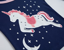 Load image into Gallery viewer, Girls Pyjamas Set Christmas Toddler Clothes Cotton Sleepwear Cute Nightwear Long Sleeve PJs 2 Piece Outfits for Kids Age 7-8 Years