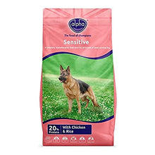 Load image into Gallery viewer, Alpha Sensitive Complete Dry Dog Food Chicken and Rice, 15 kg