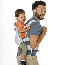 Load image into Gallery viewer, Infantino Flip 4-in-1 Light & Airy Convertible Carrier - Breathable, 4 Positions, Lumbar Support, Adjustable Waist Belt, Head Support, Ergonomic Seat, Adjustable Waistband, Plush Straps