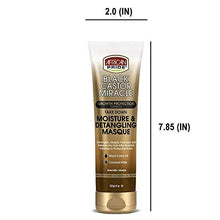 Load image into Gallery viewer, African Pride Black Castor Miracle Take Down Moisture & Detangling Masque - Hydrates, Restores Dry Hair, Contains Black Castor Oil & Coconut Water, Conditions, Removes Build-Up, Prevent Breakage, 8 oz