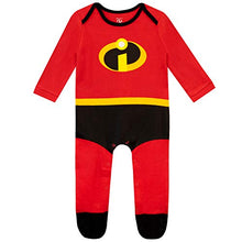 Load image into Gallery viewer, Disney Baby Boys Sleepsuit and Hat Set The Incredibles Red 3-6 Months