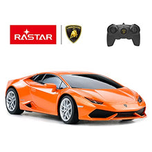 Load image into Gallery viewer, RASTAR Lamborghini Remote Control Car, 1:24 RC Lamborghini HURACÁN LP610-4 Toy Car Model Vehicle, Orange