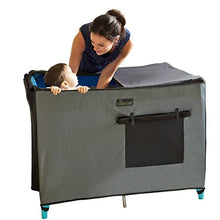 Load image into Gallery viewer, SnoozeShade Portable Blackout Blind and Canopy for Travel Cots