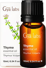 Load image into Gallery viewer, Gya Labs Thyme Essential Oil (10ml) - Sweet, Herbaceous Scent