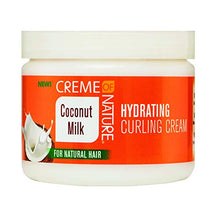 Load image into Gallery viewer, Creme Of Nature Coconut Milk Moisturising Curl Cream 340 ml