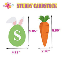 Load image into Gallery viewer, Funnlot Easter Decorations Home Happy Easter Decorations Easter Decoration Easter Bunting Easter Banner Happy Easter Banner Easter Bunting Decorations