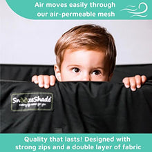 Load image into Gallery viewer, SnoozeShade Portable Blackout Blind and Canopy for Travel Cots
