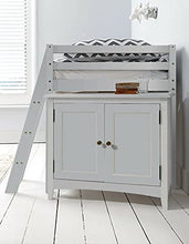 Load image into Gallery viewer, DbHFgjMN BED FRAMES Mid Sleeper Bed,Cabin Bed Midsleeper with Chest of Drawers, Cabinet, Desk Kids house bed for kids
