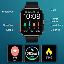 Load image into Gallery viewer, Smart Watch Men Women, 1.69" Fitness Tracker with Sleep/Heart Rate Monitor, Calorie/Step Counter Fitness Watch 24 Sports Modes, Shared GPS Smartwatch, I-PX68 Waterpoof Activity Tracker for Android iOS