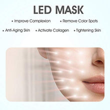 Load image into Gallery viewer, Hangsun Light Therapy Acne Treatment LED Mask FT350 Facial Therapy Unlimited Sessions for Acne Face Skin Treatment - Individually Lights of Red/Blue/Orange