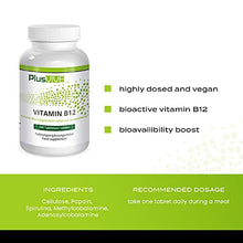 Load image into Gallery viewer, Plusvive Highly Dosed Vitamin B12 Tablets With Enhanced Bioavailability