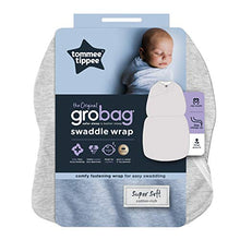 Load image into Gallery viewer, Tommee Tippee The Original Grobag, Newborn Swaddle Wrap, 0-3m, Grey Marl