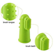 Load image into Gallery viewer, Vicloon silicone toothbrush baby, 6 Pack Finger Brush with Clear Case Set Food Grade Tooth Cleaner Oral Massager for Infant &Toddlers