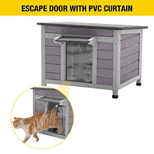 Load image into Gallery viewer, Wooden Dog House Cat House for Outdoor and Indoor, Pet Houses Dogs, Cats, Bunnies and Other Small Animals