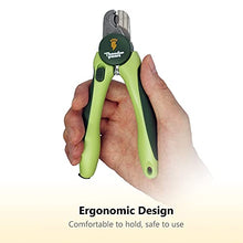 Load image into Gallery viewer, Thunderpaws Professional-Grade Dog Nail Clippers with Protective Guard and Safety Lock (Medium to Large Breeds, Green)