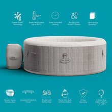 Load image into Gallery viewer, Lay-Z-Spa Cancun Hot Tub, 120 AirJet Rattan Design Inflatable Spa with Freeze Shield Technology, 2-4 Person Capacity spa design interiors