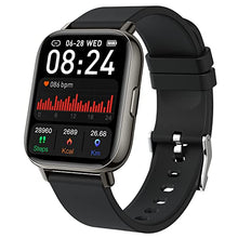 Load image into Gallery viewer, Smart Watch, Fitness Tracker 1.69" Full Touch with Heart Rate Sleep Monitor, Fitness Watch IP68 Waterproof Smartwatch Activity Trackers 24 Sports Modes Step Counter Watch for Men Women for Android iOS