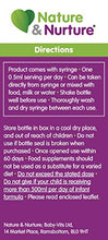 Load image into Gallery viewer, Nature & Nurture Baby & Child Vitamins. The Vegan-Friendly Gentle Liquid multivitamin Drops for Babies, Toddlers and Children. Made in The UK. 60 Doses.