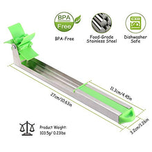 Load image into Gallery viewer, Upgrade Windmill Watermelon Cutter Premium Stainless Steel Watermelon Cubes Slicer Ergonomic Handle Tongs Creative Cutter Knife Corer Fruit Tools Kitchen Gadgets Best Kitchen Gifts Tool
