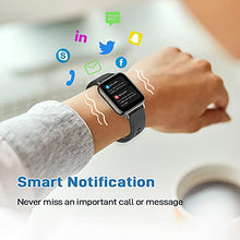 Load image into Gallery viewer, mebossco Smart Watch, 1.69 Inch Fitness Tracker, Activity Tracker with Sleep Heart Rate Monitor, IP67 Waterproof Smartwatch, Fitness Watch with Step Counter Stopwatch,Sport Watch for Android iOS Phone