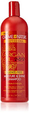 Load image into Gallery viewer, Creme of Nature Pro Moisturising/Shine Shampoo with Argan, Sulphate- Free, White, 591 ml (Pack of 1)