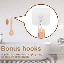 Load image into Gallery viewer, Sportout 2 Packs Dry Brushing Body Brush, Exfoliating Bath Shower Scrubber, Natural Bristle Cellulite Massager