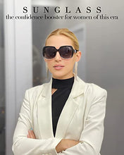 Load image into Gallery viewer, Myiaur Fashion Sunglasses for round faces for Women Oversized Square Sun Glasses Polarized UV400 Protection Trendy Shades