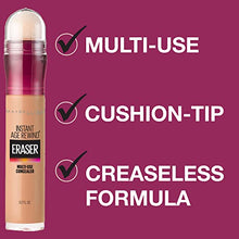 Load image into Gallery viewer, Maybelline Instant Anti Age Eraser Eye Concealer, Dark Circles and Blemish Concealer, Ultra Blendable Formula, 02 Nude