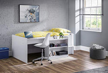 Load image into Gallery viewer, Julian Bowen Neptune Midsleeper, White, Single