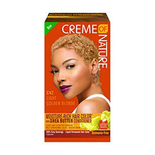 Load image into Gallery viewer, Creme of Nature Moisture Rich Hair Color with - C42 Light Golden Blonde