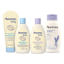 Load image into Gallery viewer, Aveeno Baby Mommy & Me Daily Bathtime Gift Set Including Baby Wash & Shampoo, Calming Baby Bath & Wash, Baby Moisturizing Lotion & Stress Relief Body Wash for Mom, 4 Items