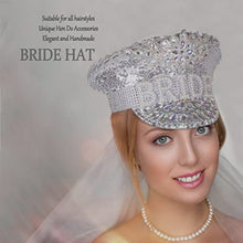 Load image into Gallery viewer, NUOMO Hen Party Accessories with bride military hat UK sash, Bride Captain hat,Hen do Accessories, Hen Parties, Bride to be Gifts, Wedding Gifts, Hen Party Games, Hen do, Team Bride, Bachelorette