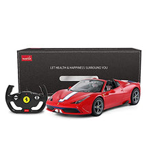 Load image into Gallery viewer, RASTAR Ferrari Remote Control Car, 1/14 Ferrari 458 Special A Red Toy Car - Convertible, Auto Open/Close