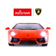 Load image into Gallery viewer, RASTAR RC Lamborghini Toy Car, 1:14 Lamborghini Aventador LP700-4 Remote Control Car, Working Lights - Orange