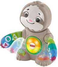 Load image into Gallery viewer, Fisher-Price Linkimals Smooth Moves Sloth - UK English Edition, interactive toy with lights, music, learning content and motion for baby ages 9 months and older