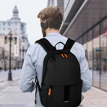 Load image into Gallery viewer, Amazon Brand - Eono Ultralight Casual Backpack for Men Women, 20L Water Resistant Daypack Rucksack for School, Hiking, Camping, Travel, Outdoor (Black)