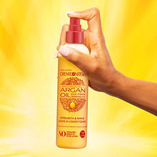 Load image into Gallery viewer, Cream of Nature Oil From Morocco Strength and Shine Leave-In Conditioner, 250 ml, Clear
