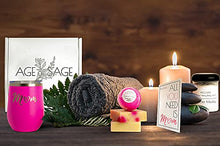 Load image into Gallery viewer, Mom Spa Set Gift Basket for Women - Luxury Bath Set Soap Bars, Body Lotion, & Bath Bomb Care Package for Women - Pampering New Mom to be Gift Box Set for Women - Relaxing Bath and Body Beauty Gift Set