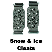 Load image into Gallery viewer, AA Emergency Winter Car Kit AA5281 - Folding Snow Shovel, 9-LED Torch, Foil Blanket, Hi-Vis Vest, Rain Poncho, Booster Cables, Pair Snow Grips