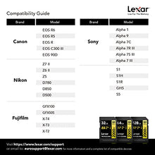 Load image into Gallery viewer, Lexar Professional 2000x 64GB SDXC UHS-II Card, Up To 300MB/s Read, for DSLR, Cinema-Quality Video Cameras (LSD2000064G-BNNAG)