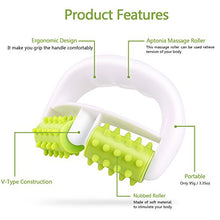 Load image into Gallery viewer, MURLIEN Cellulite Massager, Anti Cellulite Massage Roller for Muscle Soreness and Remove Cellulite, Body Roller Brush for Shoulder, Arms, Buttocks, Back, Abdomen, Legs and Calves – Green/White
